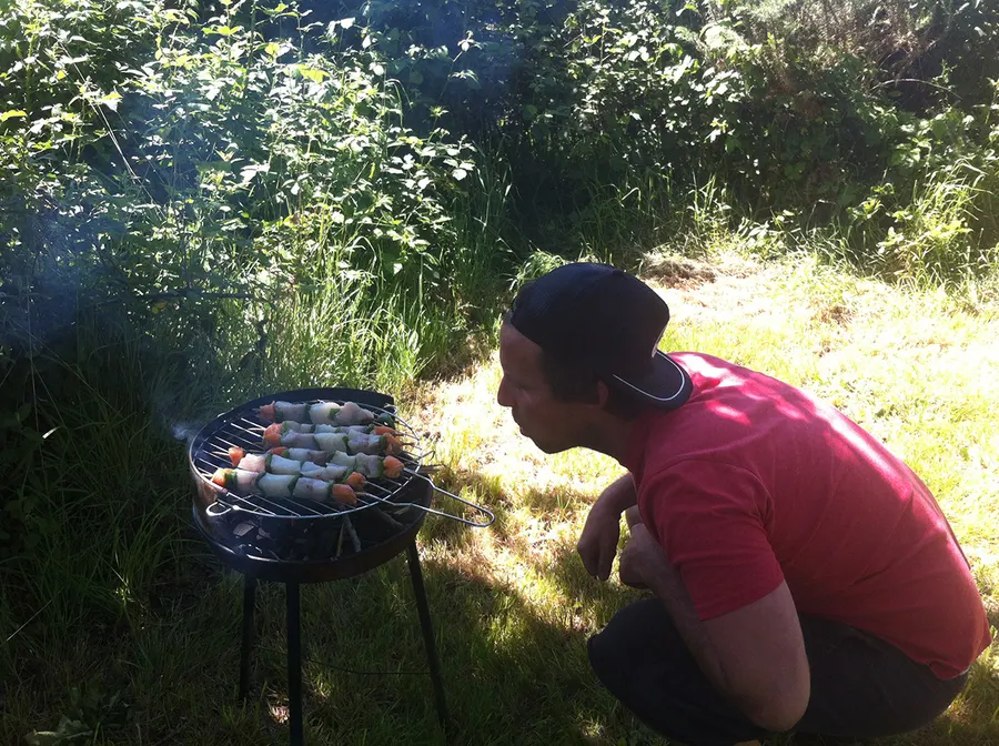 Barbecue en plein air